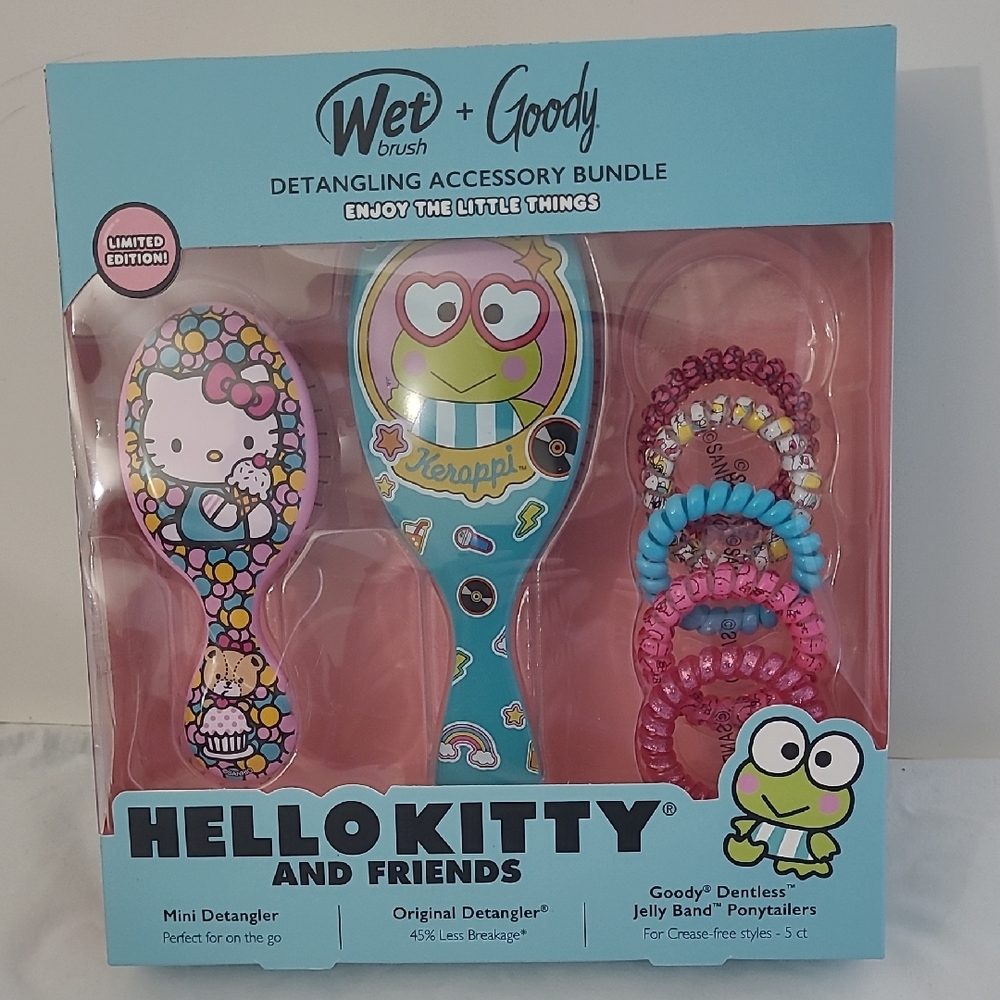 Hello Kitty and Friends Detangling Accessory Bundle Limited Edition